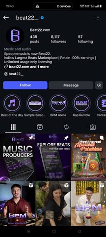 beat22_ Instagram results