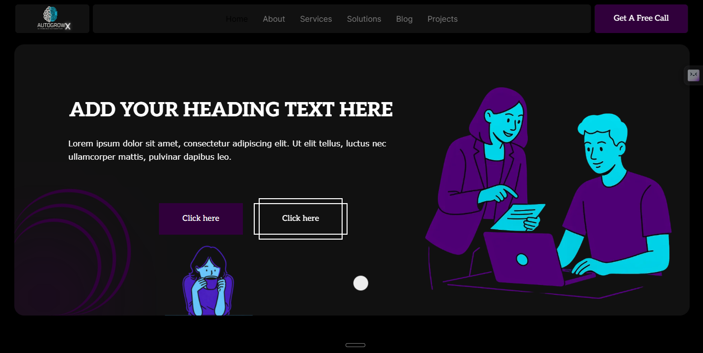 AutoGrowX website