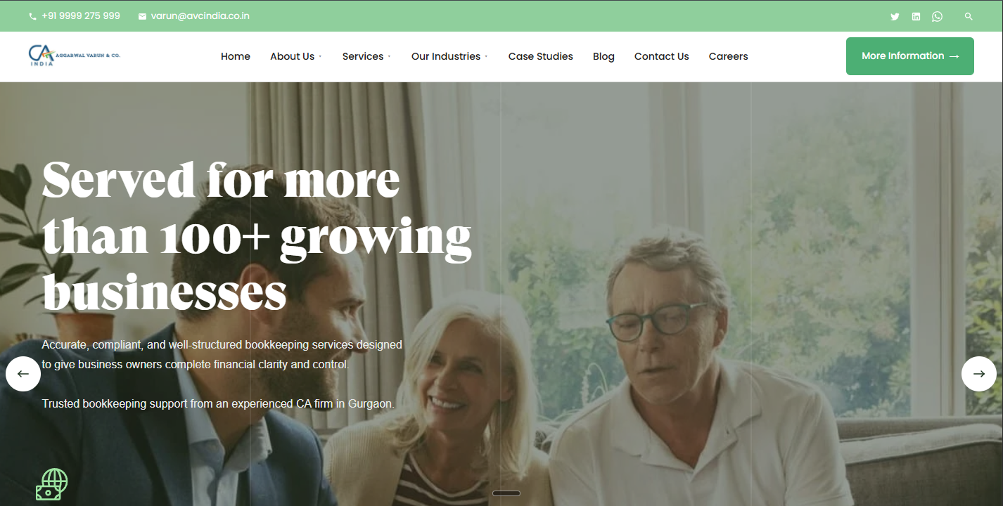 AVC India website