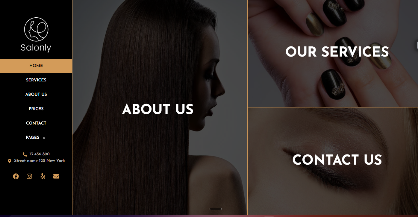 Salonly website